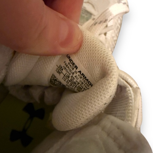 Under Armour Boys‎ Highlight Franchise JR White Football Cleats Sz 13 NEW - Picture 7 of 10